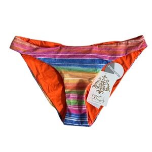 Becca Reversible Adela Bikini Bottoms Medium NWT